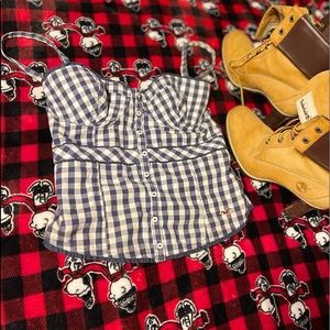 Hollister bustier top